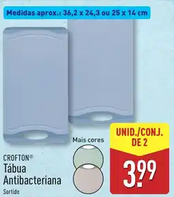 ALDI CROFTON Tábua Antibacteriana promoção