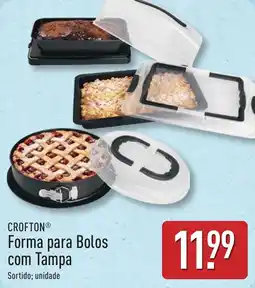ALDI CROFTON Forma para Bolos com Tampa promoção