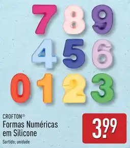 ALDI CROFTON Formas Numéricas em Silicone promoção
