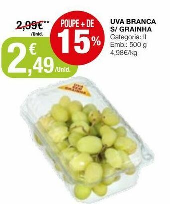Intermarché Uvas promoção