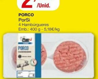Intermarché Hambúrguer porsi promoção