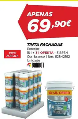 Bricomarché Tinta fachadas promoção