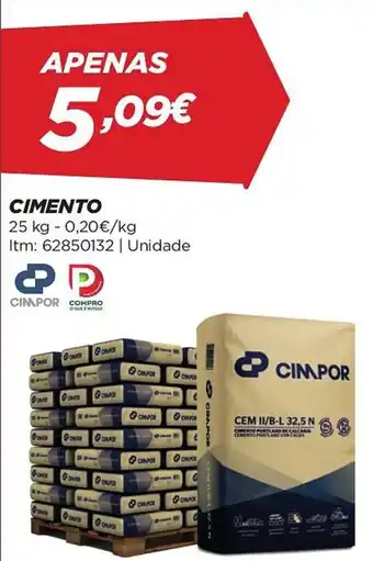 Bricomarché Cimento promoção