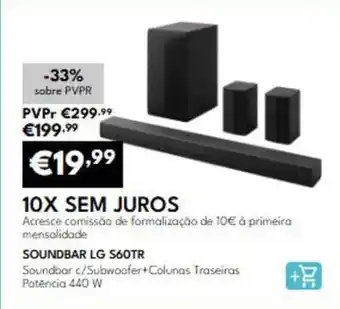 Lg - soundbar s60tr