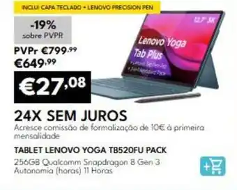 Lenovo - tablet yoga tb520fu pack