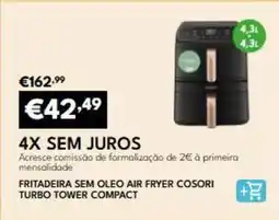 Radio Popular Fritadeira sem oleo air fryer promoção