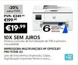 Radio Popular Hp - impressora multifunções hp officejet pro 9720e a3 promoção