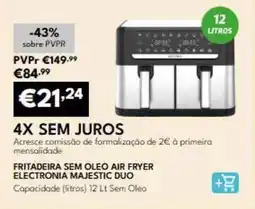 Radio Popular Electronia - fritadeira sem oleo air fryer promoção