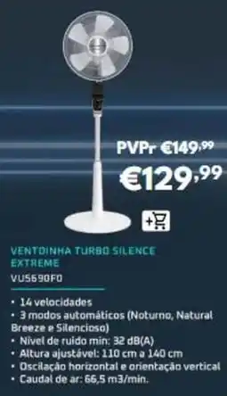 Radio Popular A+ - ventdinha turbo silence extreme vu5590f0 promoção