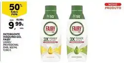 Continente Bom dia Fairy - detergente maquina gel promoção