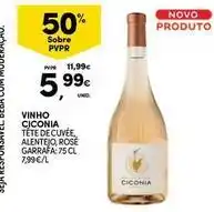 Continente Bom dia Seleção du chef - vinho ciconia promoção