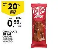 Continente Bom dia Kit kat - chocolate promoção