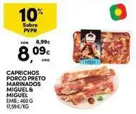 Continente Bom dia Caprichos porco preto marinados miguel & miguel promoção