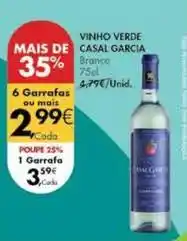 Pingo Doce Casal garcia - vinho verde promoção