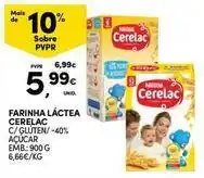 Continente Bom dia Cerelac - farinha láctea promoção
