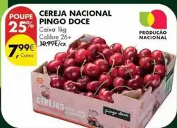 Pingo Doce Pingo doce - cereja nacional promoção