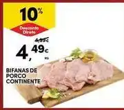 Continente Bom dia Continente - bifanas de porco promoção