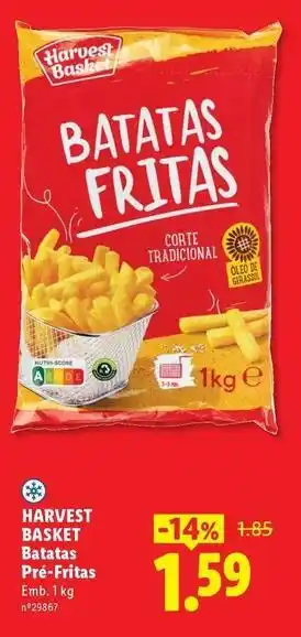 Batatas pre-fitas
