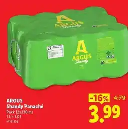 Lidl Argus - shandy panaché promoção