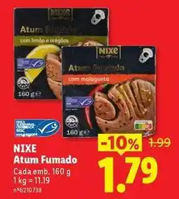 Lidl com - atum fumado promoção