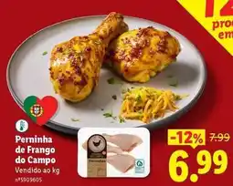 Lidl Perninha de frango do campo promoção