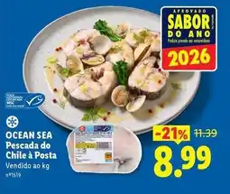 Lidl Ocean sea - pescada do chile a posta promoção