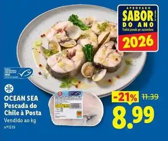 Lidl Ocean sea - pescada do chile a posta promoção