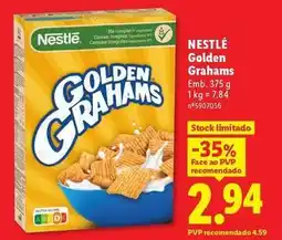 Lidl Nestle - golden grahams promoção
