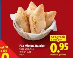 Lidl Pão rustico promoção
