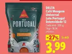 Lidl Delta q - café moagem universal promoção