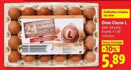 Lidl A+ - ovos classe l promoção