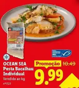 Lidl Ocean sea - posta bacalhau individual promoção