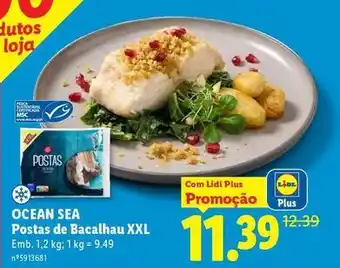 Lidl Ocean sea - postas de bacalhau xxl promoção