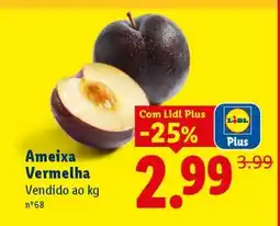 Lidl AMEIXA VERMELHA promoção