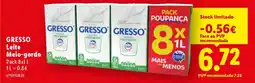 Lidl Gresso Leite Meio-gordo promoção