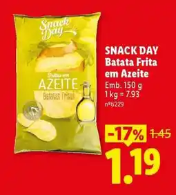 Lidl SNACK DAY Batata Frita em Azeite promoção