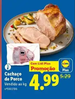 Lidl Cachaço de Porco promoção
