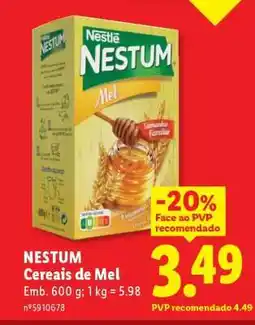 Lidl NESTUM promoção