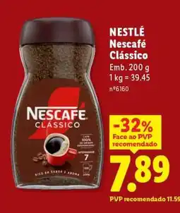 Lidl NESTLÉ Nescafé Clássico promoção