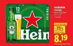 Lidl Heineken Cerveja promoção