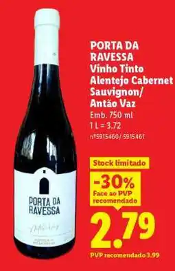 Lidl PORTA DA RAVESSA promoção