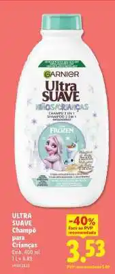 Lidl ULTRA SUAVE Champô para Crianças promoção