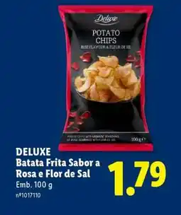 Lidl DELUXE Batata Frita Sabor a Rosa e Flor de Sal promoção