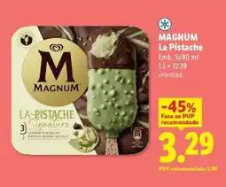 Lidl Magnum La Pistache promoção