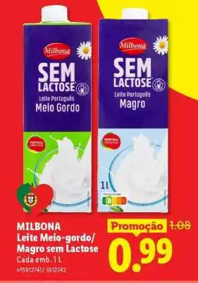 Lidl MILBONA promoção
