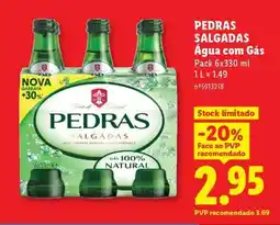 Lidl PEDRAS SALGADAS promoção