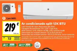 Obramat Ar condicionado split 12K BTU promoção