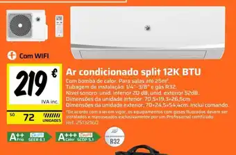 Obramat Ar condicionado split 12K BTU promoção