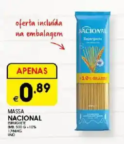 Meu Super Massa nacional promoção