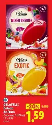 Lidl GELATELLI promoção